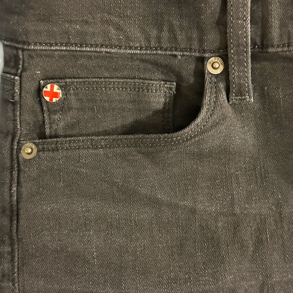 Hudson Natalie Super Skinny Leg Mid Rise Black Jeans Women’s Size 30 - Picture 7 of 7